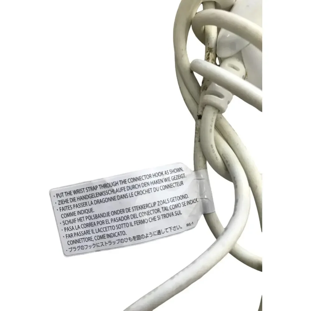 Nunchuk Controller White Lot of 2 for Nintendo Wii Remote Console Video Game